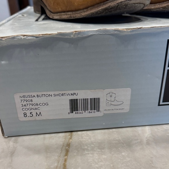 Frye Melissa Button Short Ankle Boots - Picture 2 of 6